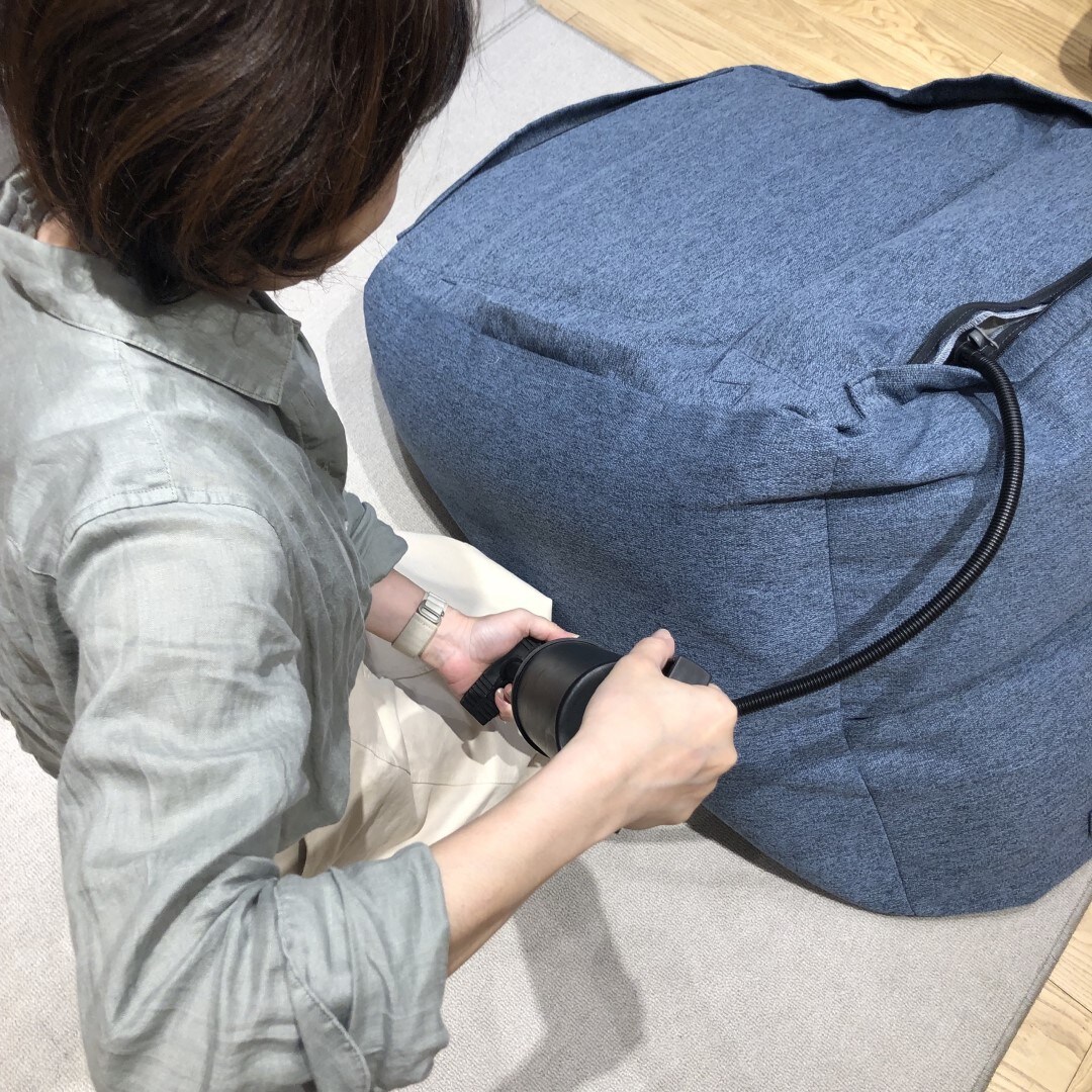 バロー中小田井】空気でできたソファ待望の新色！｜ 無印良品